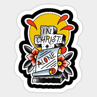 In Christ Alone Sticker